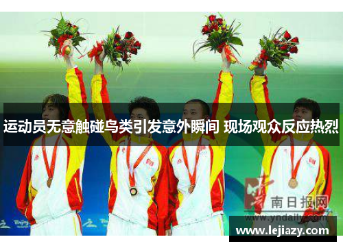 运动员无意触碰鸟类引发意外瞬间 现场观众反应热烈